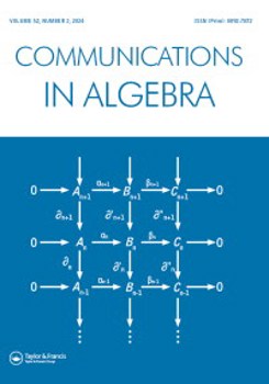 Communications in Algebra