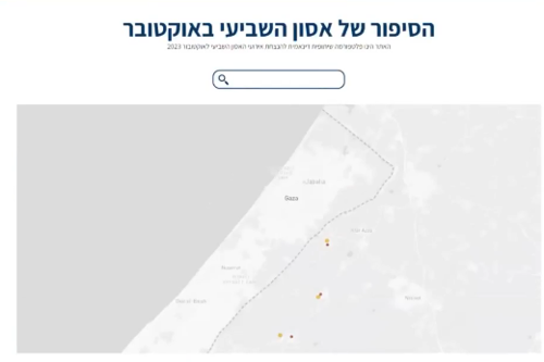 פלטפורמה חברתית שיתופית לתיעוד והנצחת אירועי ה7/10.