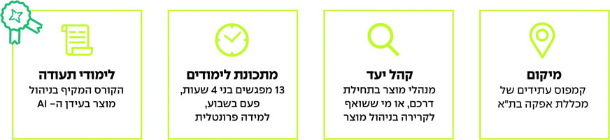 ניהול מוצר בשילוב AI